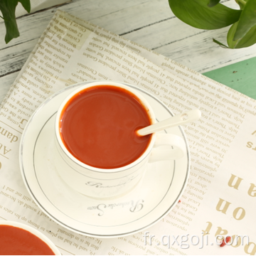 Concentré de jus de Goji frais produit de soin sain